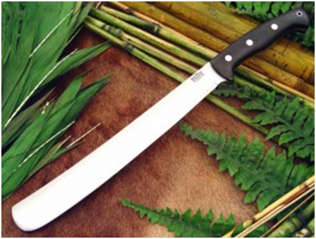couteau de survie bark river knife golok