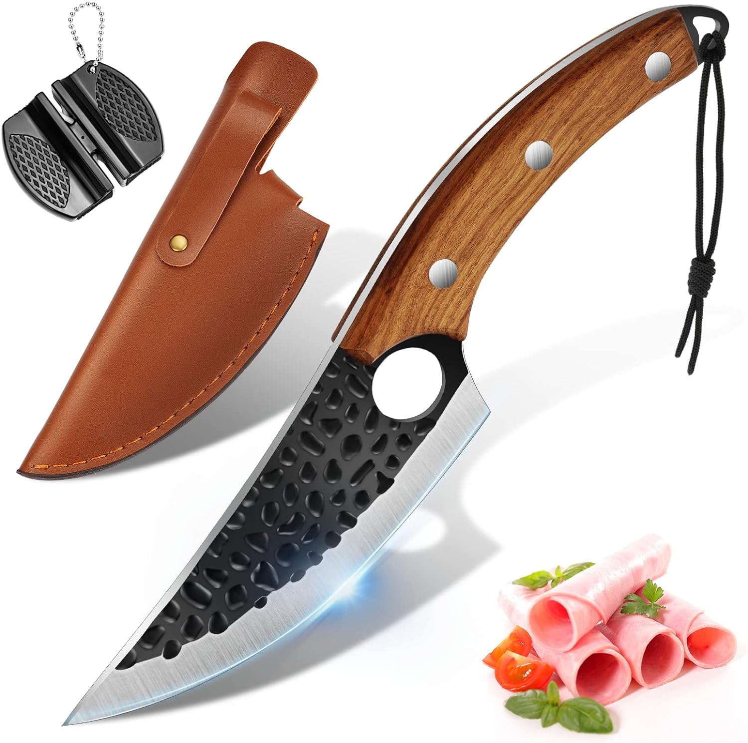 OOKUU Viking Couteau Japonais Viking pour chef