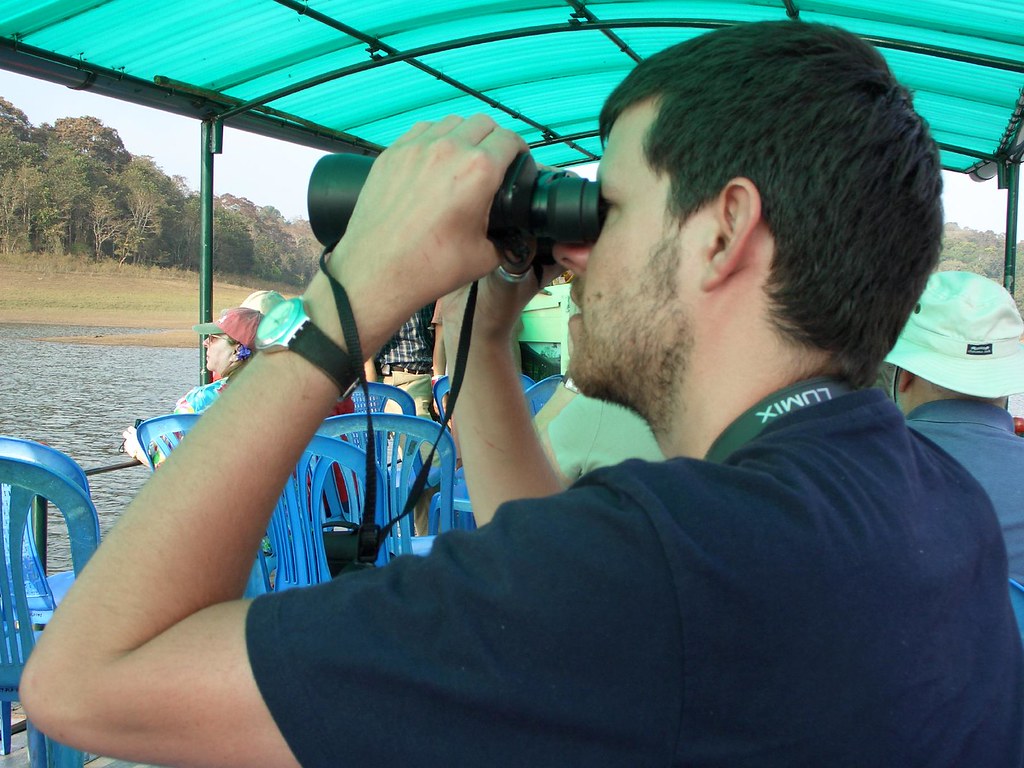 Paire de jumelles d'ornithologie pour observer les oiseaux