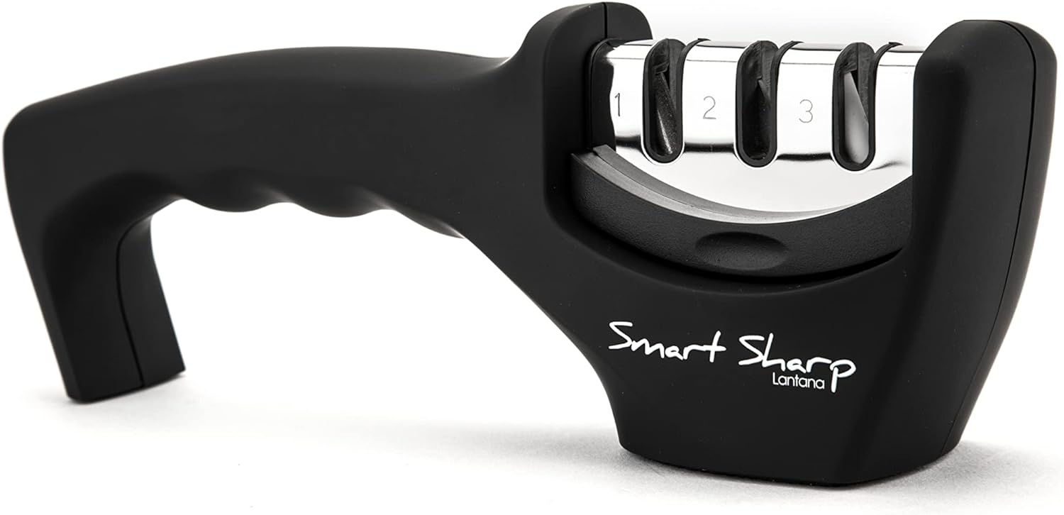 Aiguiseur à 3 Phases Smart Sharp de Lantana Meilleur Aiguiseur de Couteaux