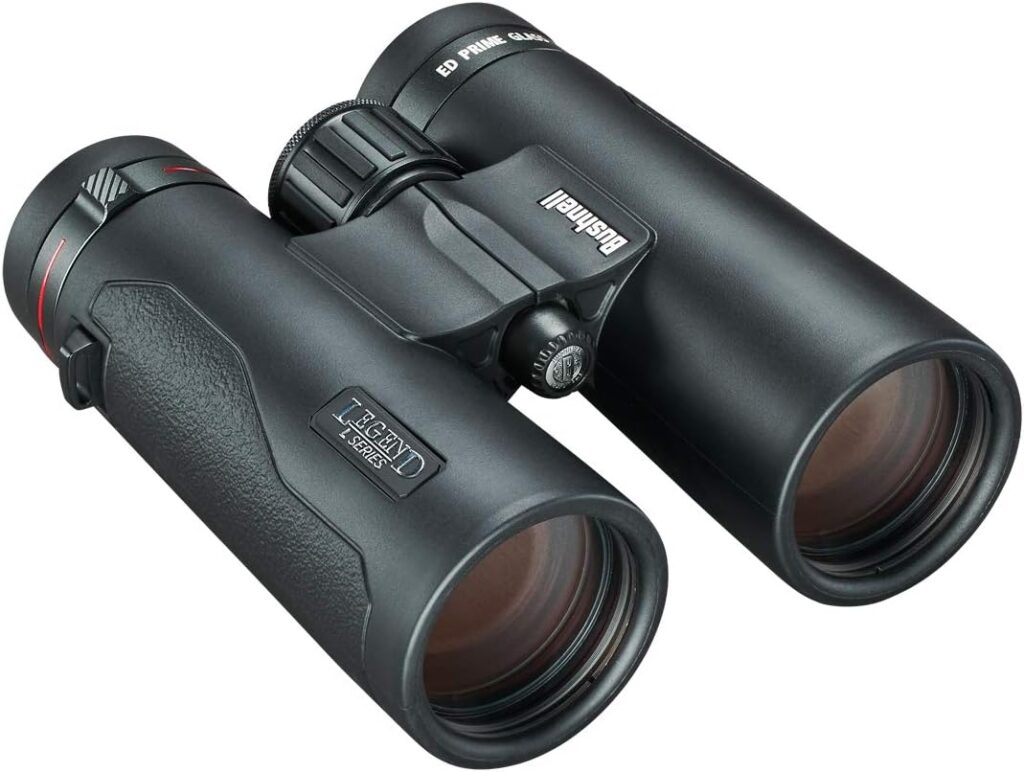 Jumelles Bushnell Legend L 10x42, idéales pour survie et observation en plein air