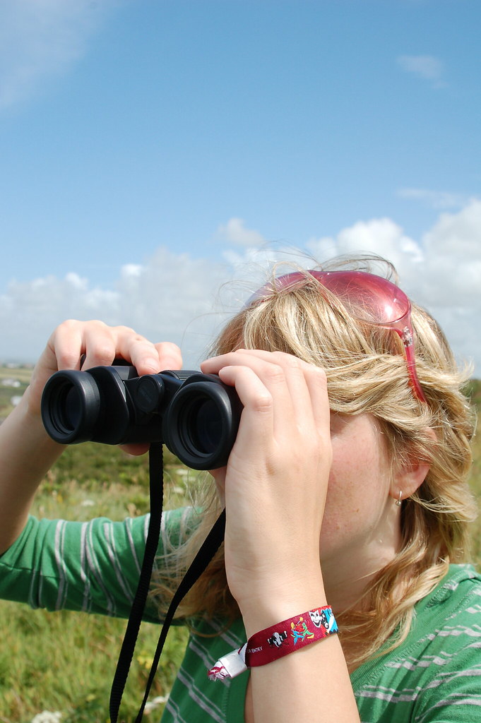 Paire de jumelles d'ornithologie pour observer les oiseaux