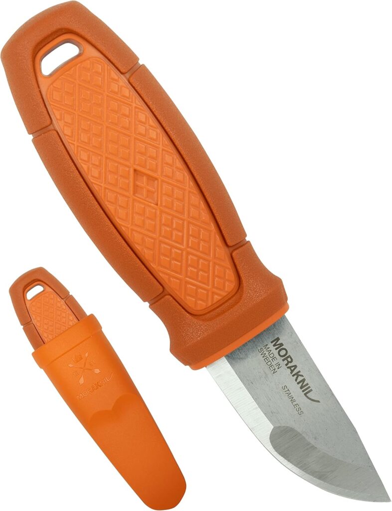 Couteau de Cou Morakniv Eldris Kit Couteau de Survies Mora Eldris Noir, Bleu, Orange