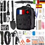 FRANYMAR kit de survie complet avec trousse de premiers secours