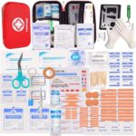 HONYAO Trousse de Premier Secours Mini 200 Pièces Randonnée