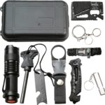 Le Lixada Kit de Survie d'Urgence - Le multifunctional survival kit de survie 10 en 1 idéal pour le camping, la randonnée, et les activités en plein air.