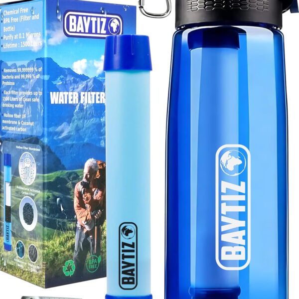 Gourde Filtrante Baytiz : Charbon Actif et Comparatifs…