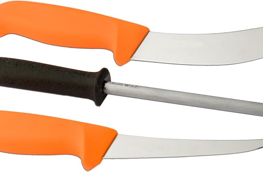 Kit Chasse Morakniv MO12098 - 2 Couteaux & Fusil à Aiguiser