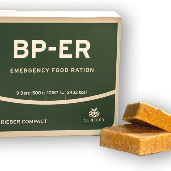 Ration d'urgence BP-ER 500g. Barres et rations alimentaires survie