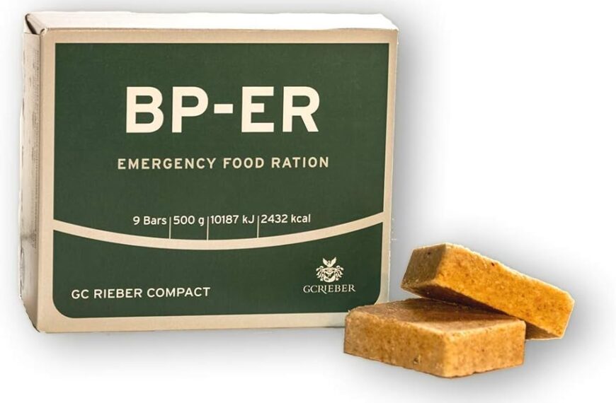 Ration d'urgence BP-ER 500g. Barres et rations alimentaires survie