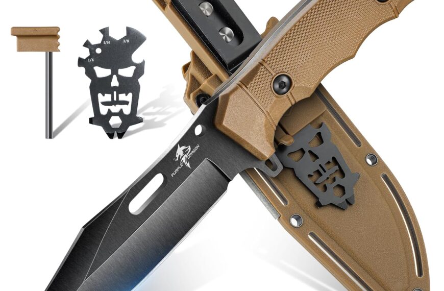 Couteau Purple Dragon Kaki Outdoor