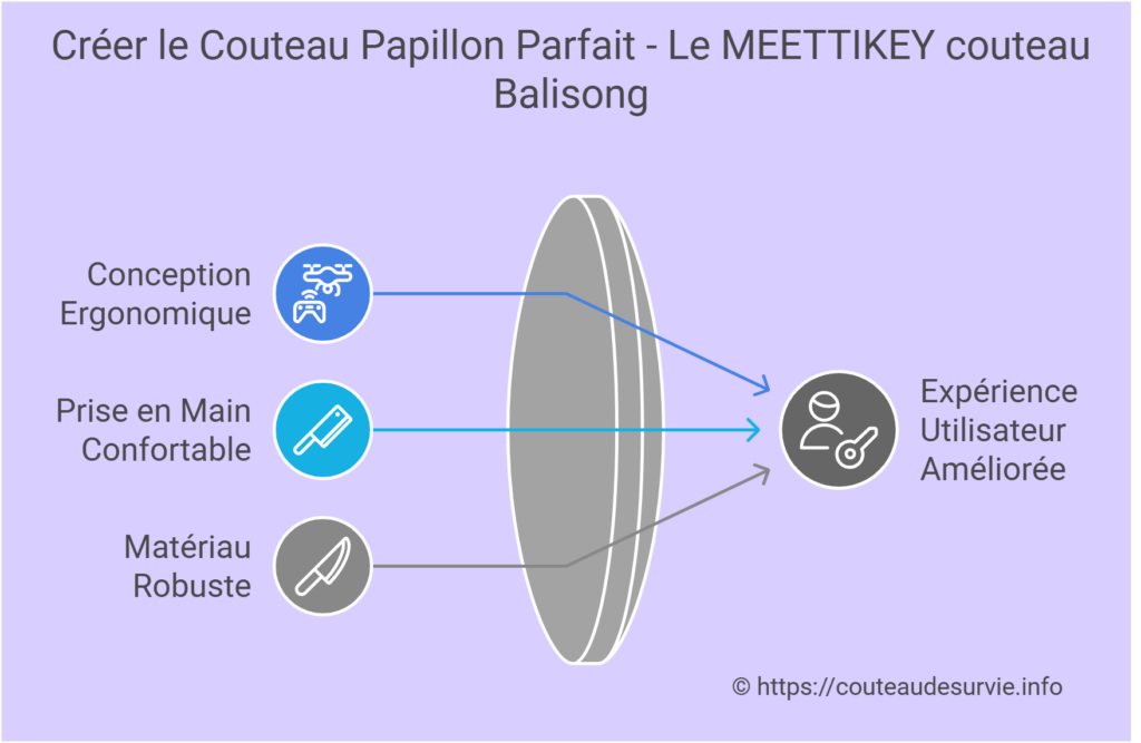 Créer le Couteau Papillon Parfait - Le MEETTIKEY couteau Balisong