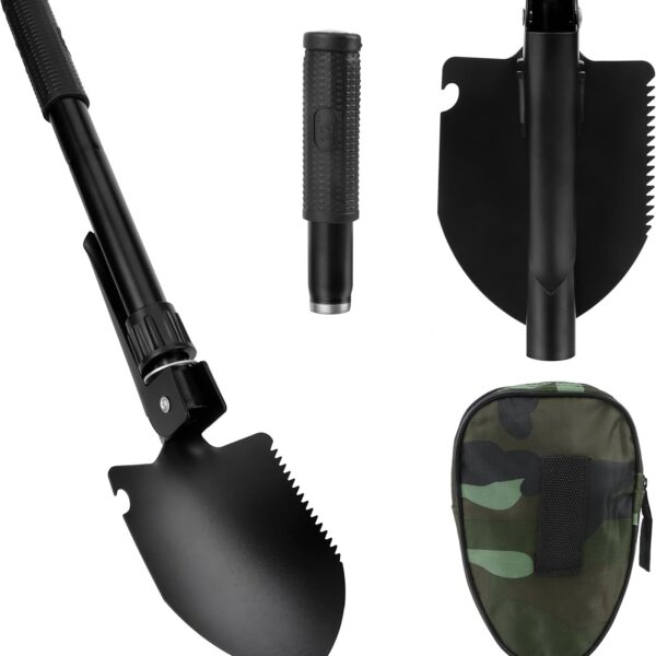 JSMTKJ Mini Pelle Pliante Multifonctionnel