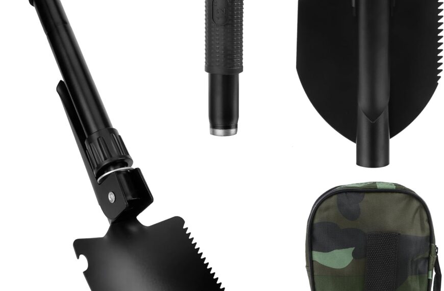 JSMTKJ Mini Pelle Pliante Multifonctionnel