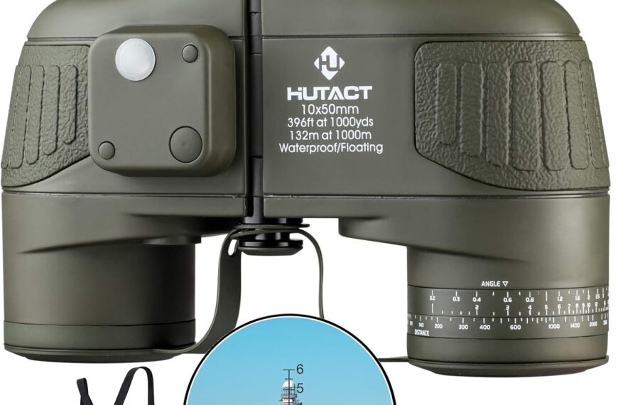 HUTACT 10x50 Jumelles Adultes Puissante