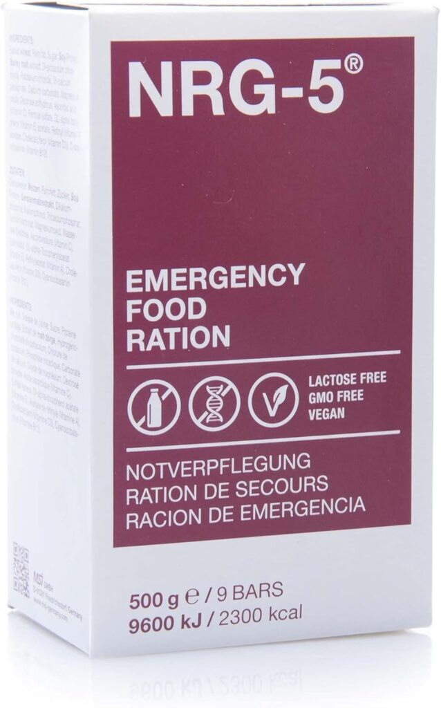 NRG-5 Nourriture d'Urgence
