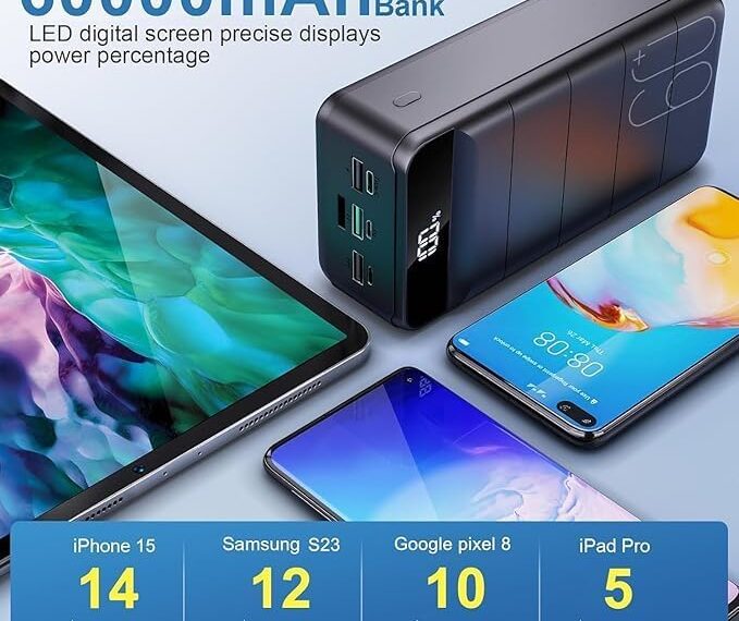PDBEST batterie externe 60000mAh