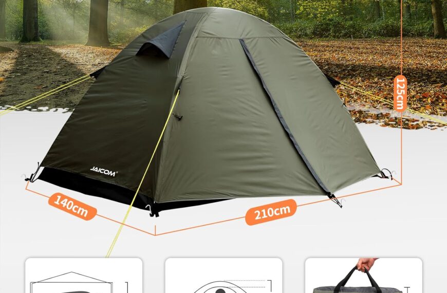 Tente de survie JAICOM pour les aventures en plein air