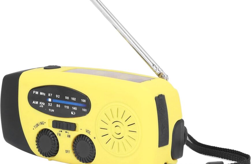 Topiky Radio Portable de Survie Solaire