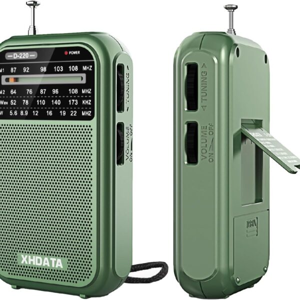 XHDATA D220 Radio Portable de Survie FM AM SW
