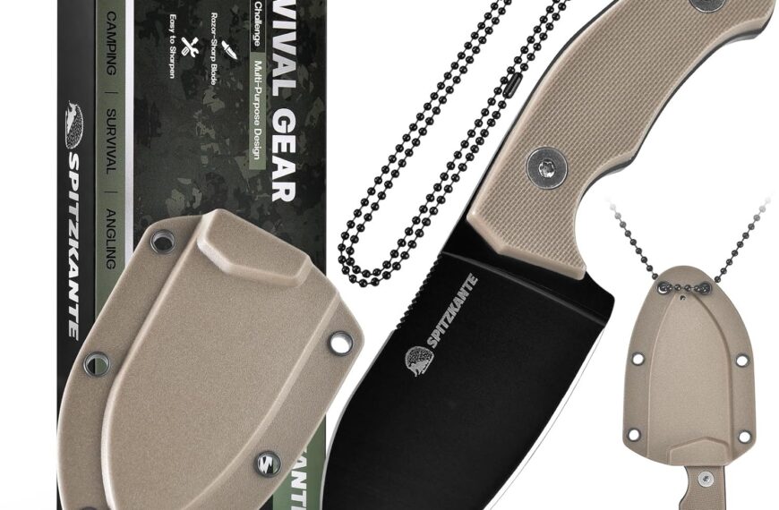 SPITZKANTE couteau de cou