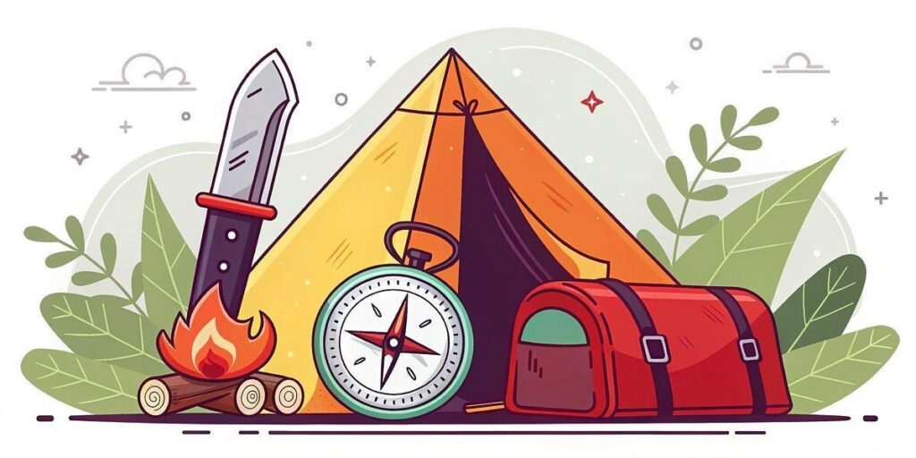 Couteau de Survie TAN graphic