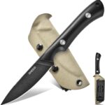Couteau de Survie Omesio DC53 Steel - Résistant & Polyvalent