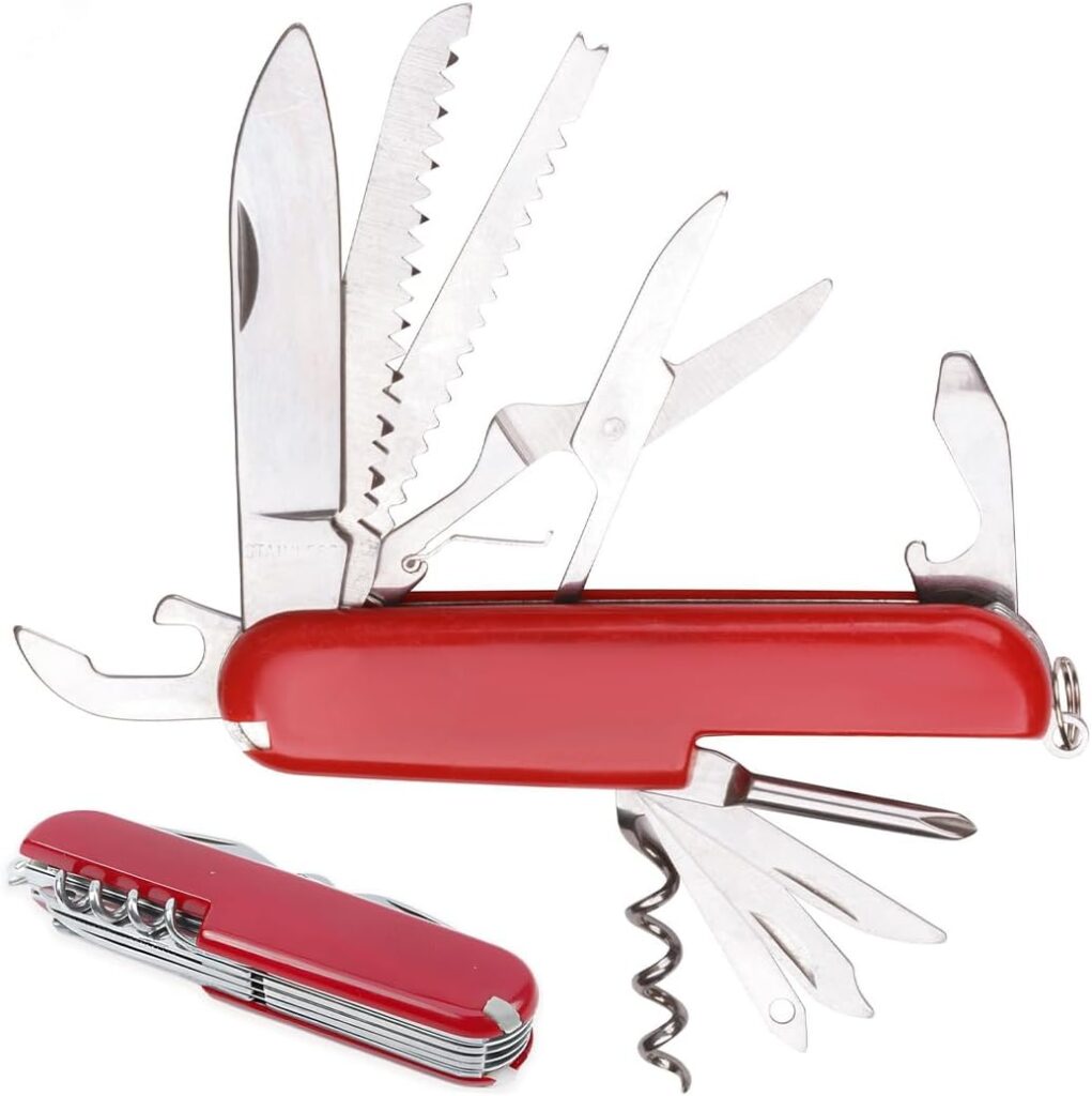 Couteau suisse JAWUZ 11 fonctions : Pratique et Durable