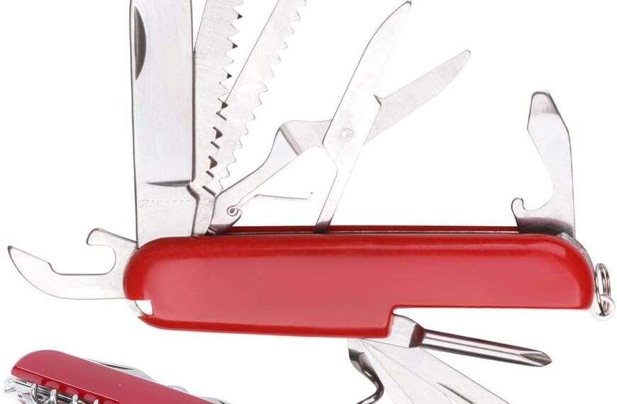 Couteau suisse JAWUZ 11 fonctions : Pratique et Durable