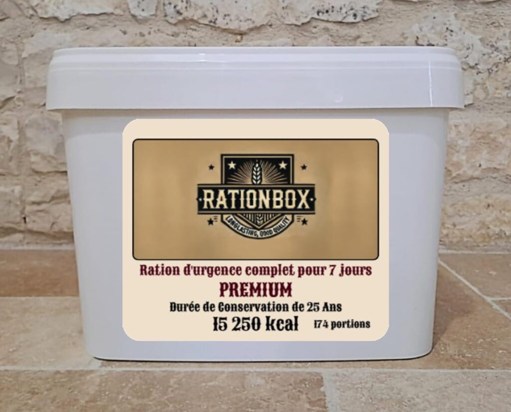 Quiz sur la Rationbox Kit Alimentaire de Survie 7 Jours