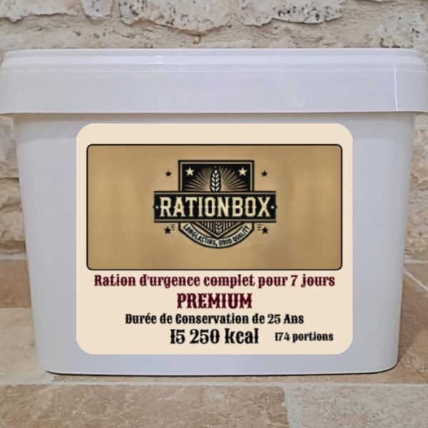 Quiz sur la Rationbox Kit Alimentaire de Survie 7 Jours