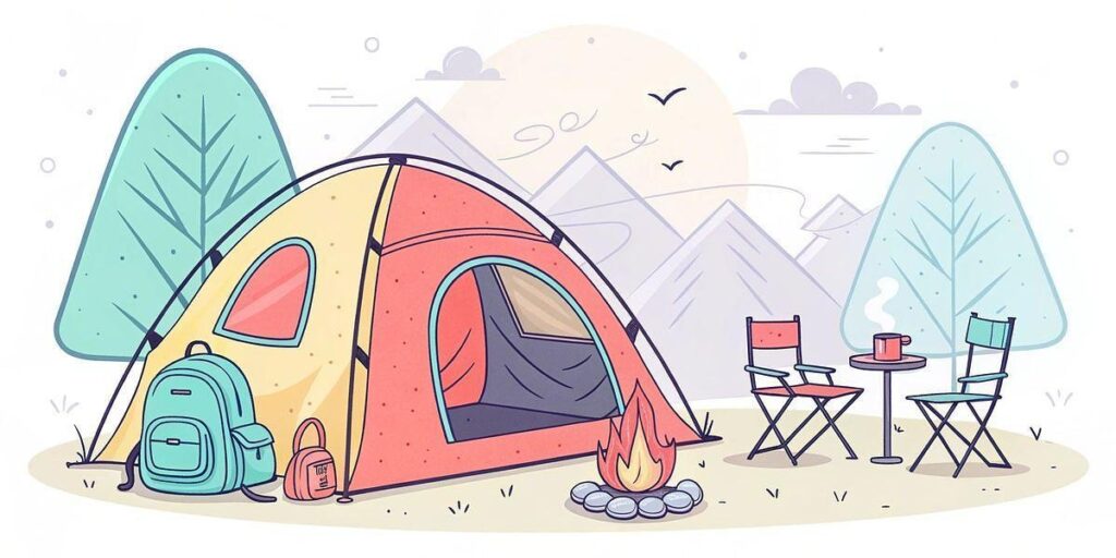 Tente Camping Lumaland graphic