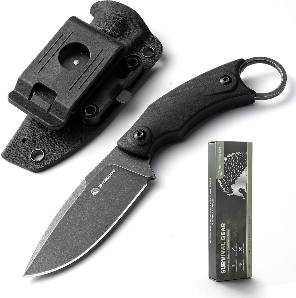 couteau de chasse SPITZKANTE EDC D2