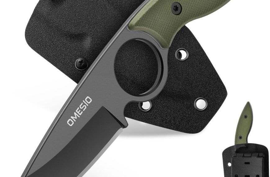 Couteau Omesio EDC Fixe 5CR13MoV