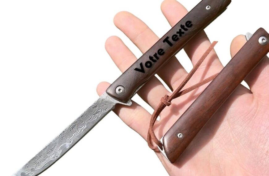 Couteau Pliant Damas Obespina