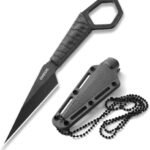 Couteau de Cou Omesio S-FC1 - Compact et Pratique pour l'Aventure