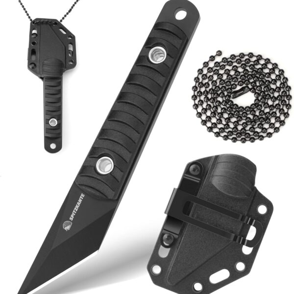 Couteau de Cou SPITZKANTE JIAJIE-D : Lame Précise et Compacte
