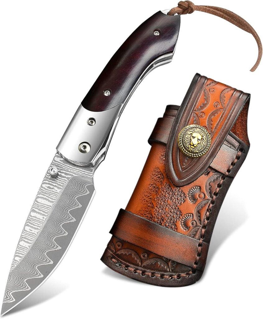 Couteau de Poche NedFoss SWORDFISH Damas