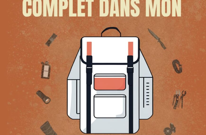 Kit de Survie Complet dans Mon Sac à Dos