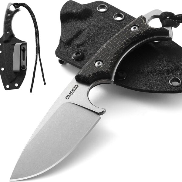 Omesio Outdoor Petit Couteau de Survie