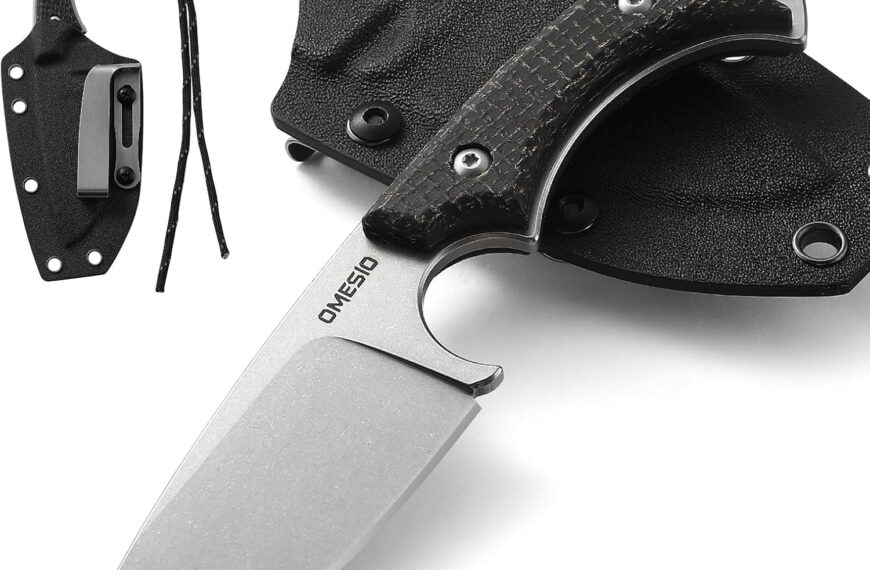 Omesio Outdoor Petit Couteau de Survie