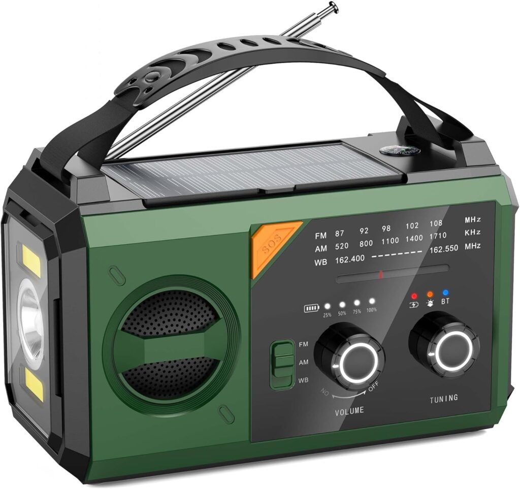 Radio Solaire Multifonction BIAOQINBO