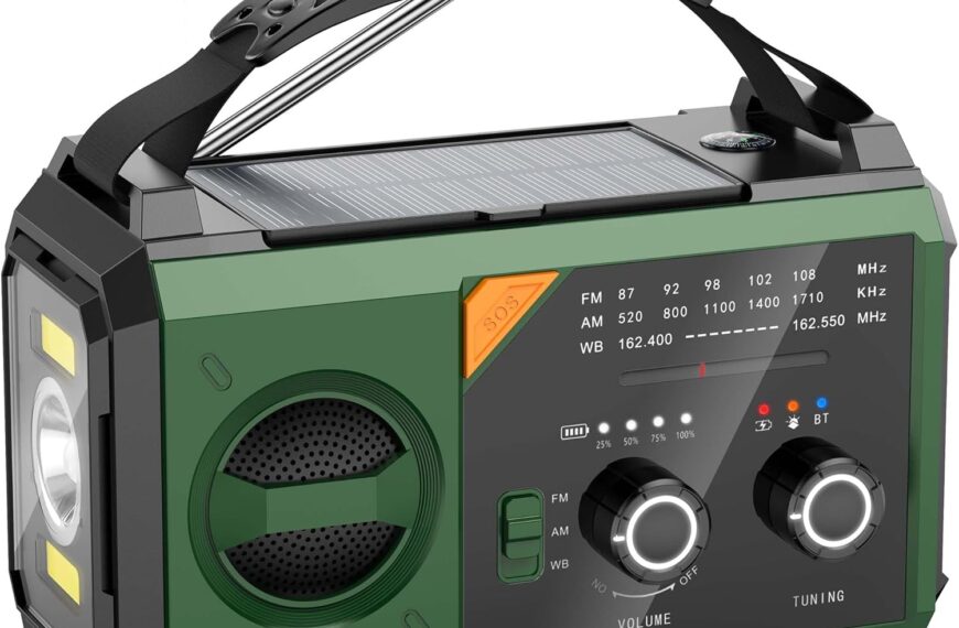 Radio Solaire Multifonction BIAOQINBO