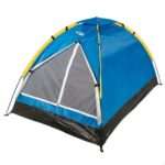 Tente bleue Aktive 2 personnes imperméable - Légère et confortable