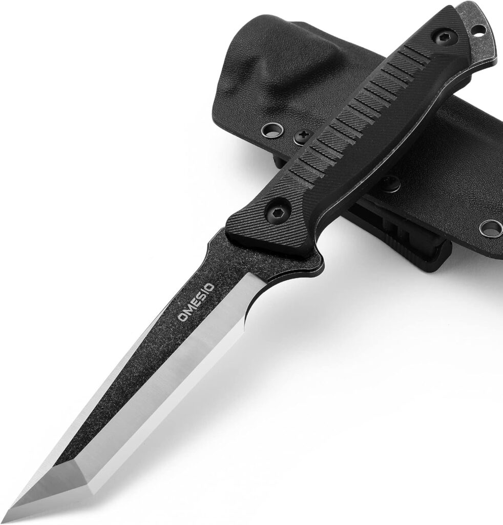 ‎Couteau d'extérieur Omesio Tanto KNIFE-LD-MANGSHE