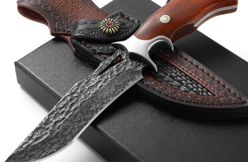 Couteau Drachenader Damassé