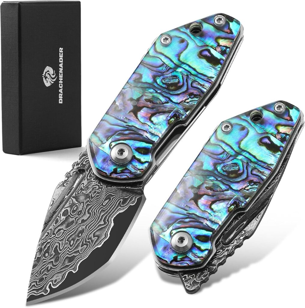 Couteau Pliant Damas DRACHENADER