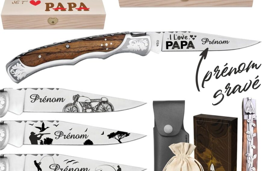 Couteau de Poche Laguiole Bougna Personnalisé