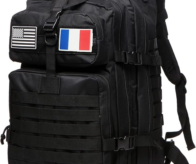 Sac à dos tactique Militaire Gujoin imperméable 50L