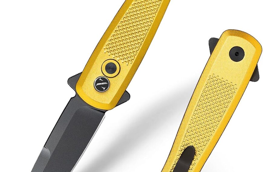 Couteau Pliant NedFoss MERMAID II : Élégant et Performant